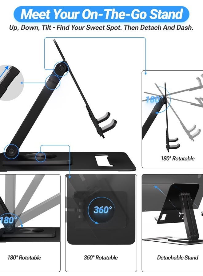 Ingnok شاشة OLKIEQZ المحمولة، 15.6 بوصة FHD 1080P IPS لتمديد شاشة اللابتوب مع تباين 1200:1، USB C HDMI وحامل قابل للتعديل، منفذ - Image 5