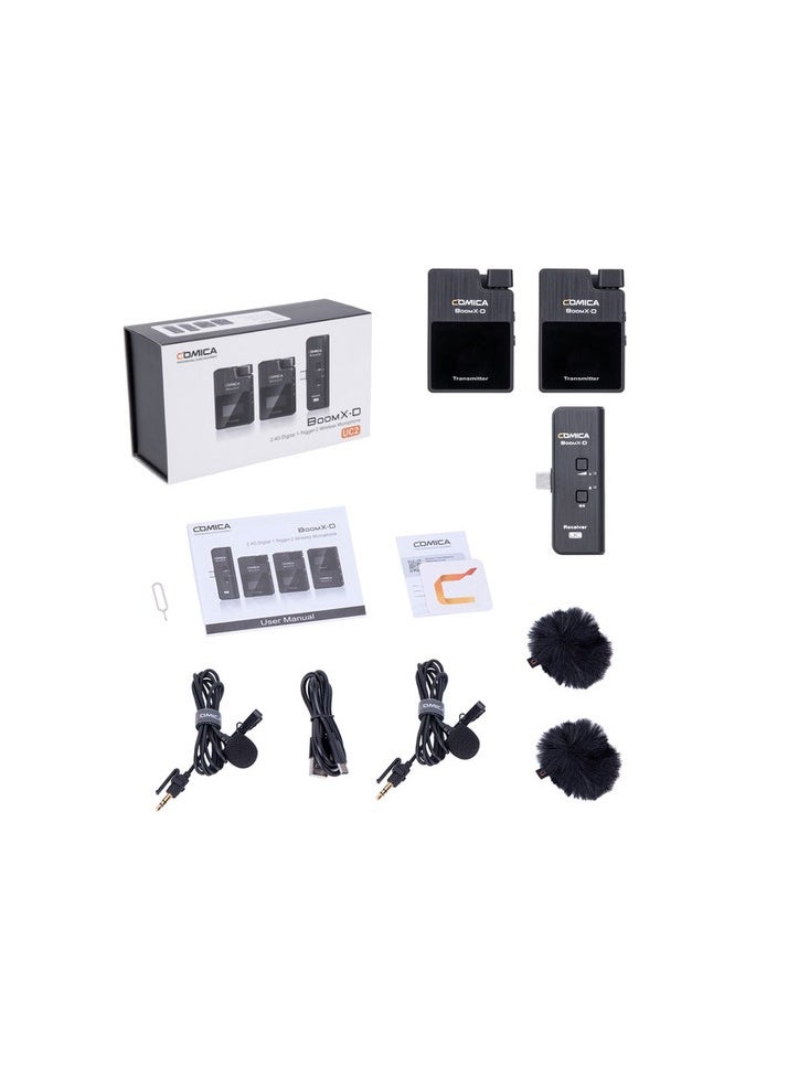 COMICA Comica Audio BoomX-D UC2 Ultracompact 2-Person Digital Wireless Microphone System  - Image 5