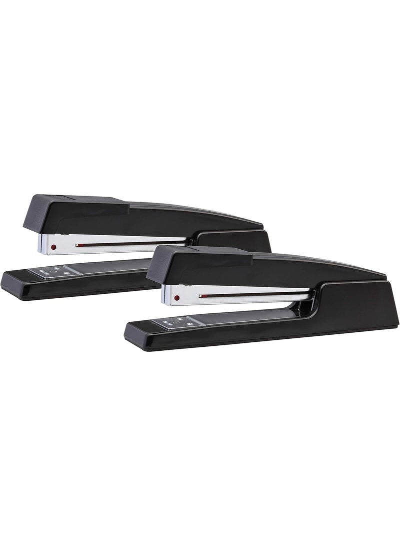 Bostitch Executive Full Strip Stapler - 20-Sheet Capacity, All-Metal Construction, Dual Clinch, 2-Pack - Image 1