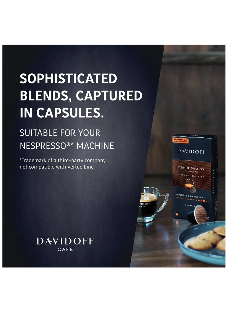 Davidoff DAVIDOFF Espresso 57 Coffee Capsules 2 packs (20 capsules)  - Image 3