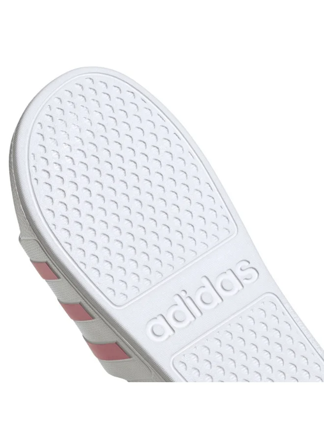 Adidas Adidas Adilette Aqua W White Sportswear Sandals/Slippers For Women
