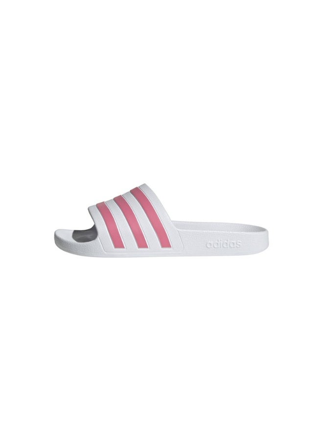 Adidas Adidas Adilette Aqua W White Sportswear Sandals/Slippers For Women  - Image 2