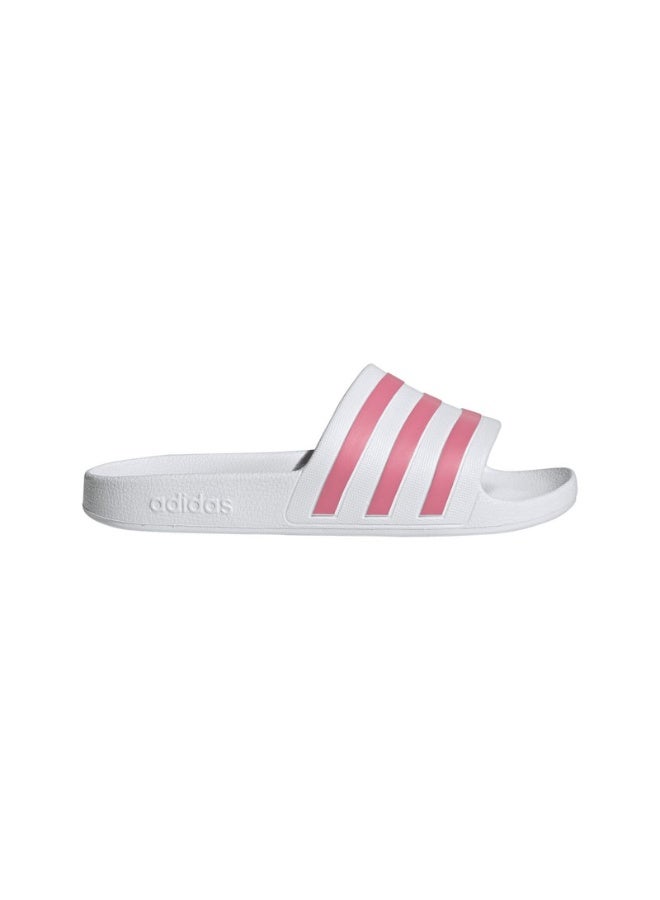 Adidas Adidas Adilette Aqua W White Sportswear Sandals/Slippers For Women  - Image 3