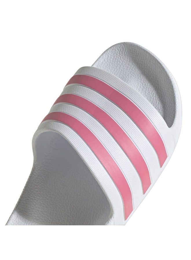 Adidas Adidas Adilette Aqua W White Sportswear Sandals/Slippers For Women - Image 1
