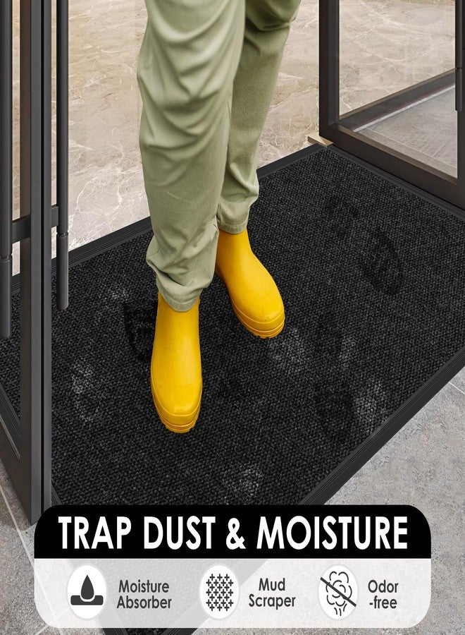 Morefany 18" x 30" Commercial Extra Large Floor Mat Indoor Outdoor Front Door Mat for Entrance, Industrial Doormat with Non-Slip Backing for Entryway Dirt Trapper Heavy Duty Welcome Mat (Custom Size) - Image 3