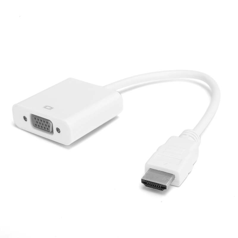 محول HDMI إلى VGA نحاسي بدقة 1920x1080 - تحويل عالي الوضوح - توصيل وتشغيل لقاعات الاجتماعات والمكاتب المنزلية - Image 2