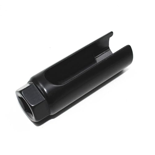GKmow 1 PC Sensor Socket, 7/8 inch (22mm) 6-Point, O2 Sensor Wrench Removal Tool, Universal for Most Models of Cars (Black) - Image 1