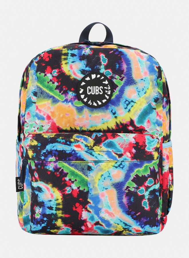 CUBS Junior Black Tie Dye Swirls Bag - Image 1