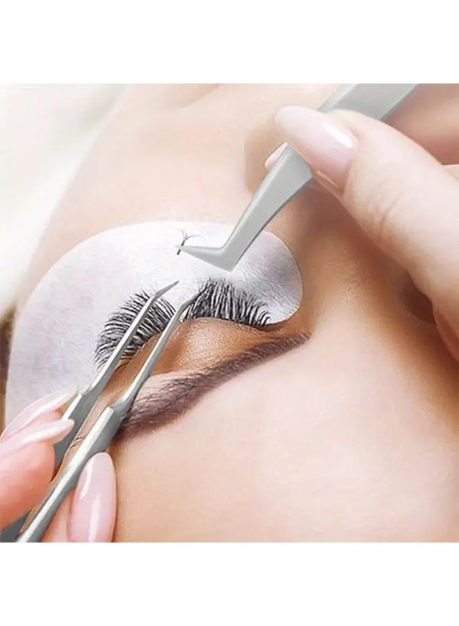 Dolphin Clip Stainless Steel Precision Tweezers For Eyebrows Blackhead Removal Fine Tip - Image 1