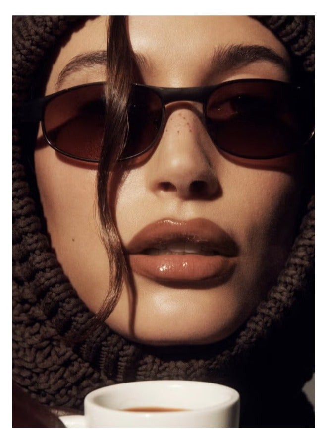 rhode Silicone Lip Holder for Cell Phone, Lip Gloss Adhesive Sleeve for Phone, Lip Holder Stick-on Phone Case, Back Stick On Holder for iPhone Phones（Espresso） - Image 4