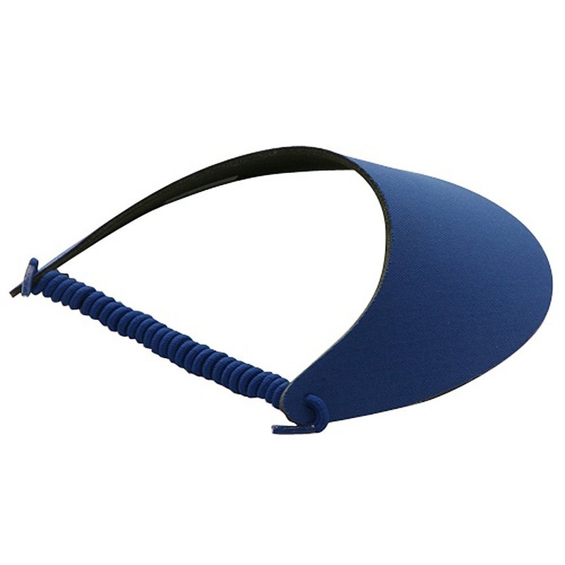 Mega Cap MG Women's Cotton Solid String Sun Visor Hat - Image 2