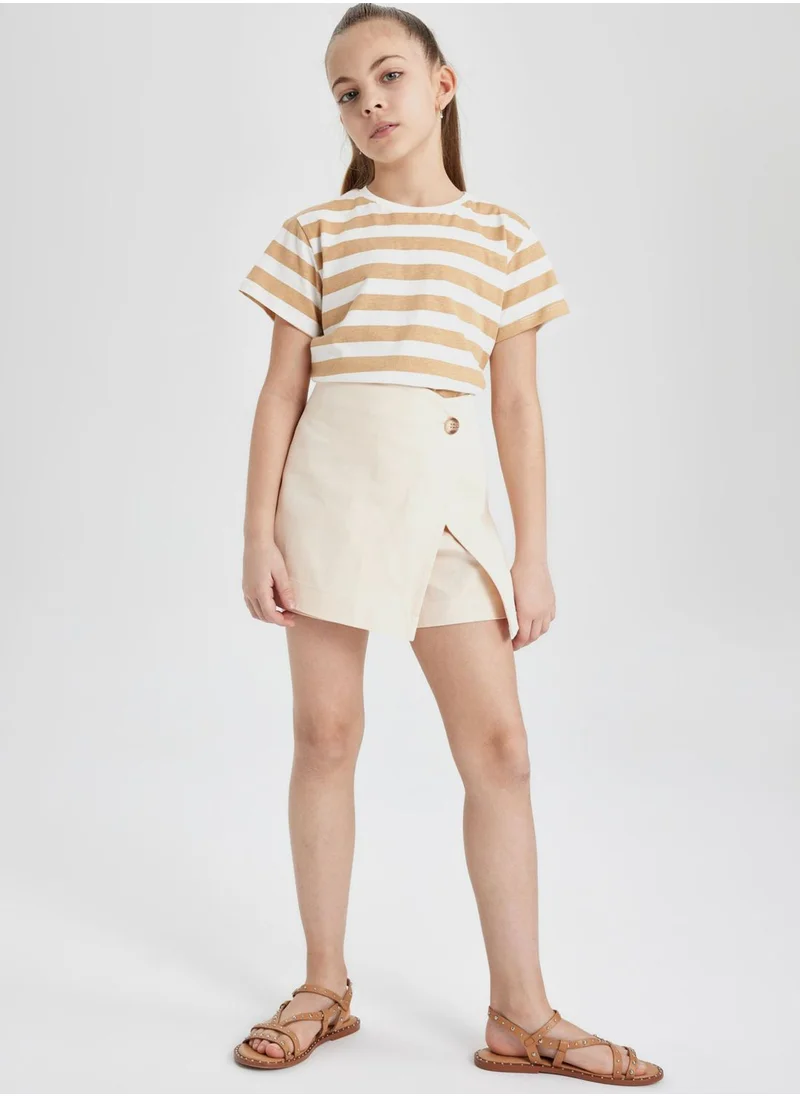 DeFacto Girl Gabardine Regular Fit Skirt