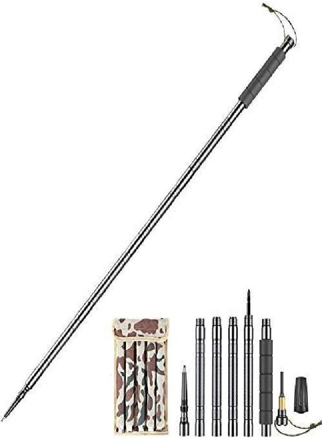 KEYPOWER Hiking Pole Detachable Lightweight for Hiking Stick Walking Pole for Man Women  - Image 1