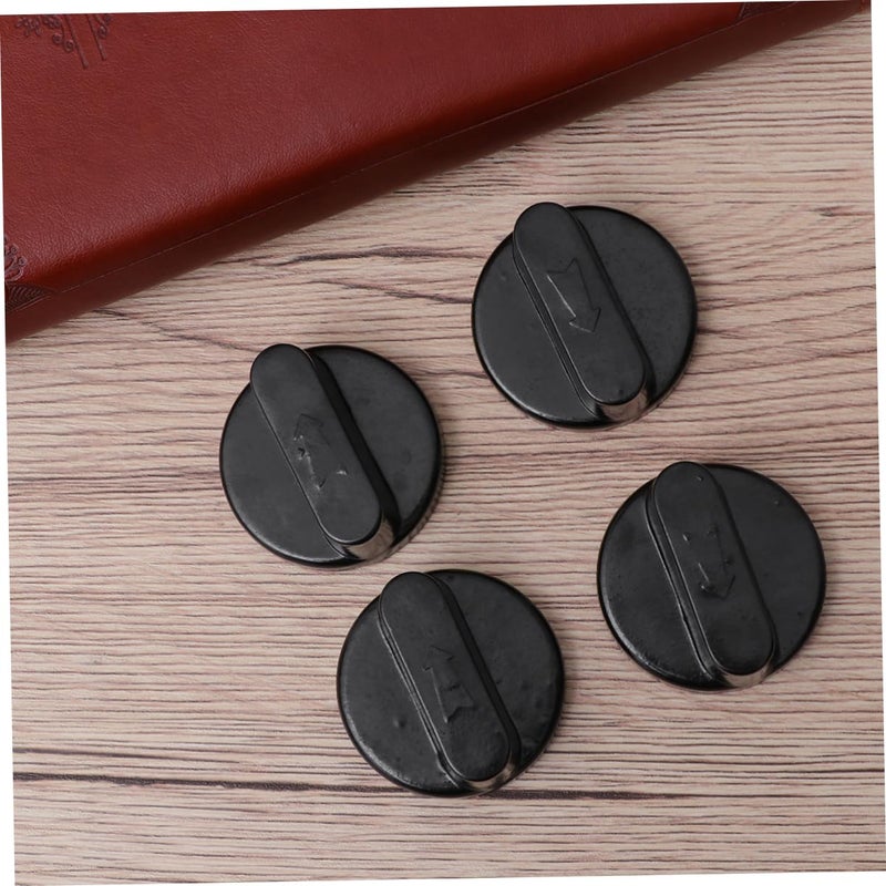 4Pcs Black Plastic Stove Control Knobs Replacement For Gas Stove Oven Grill - Image 4