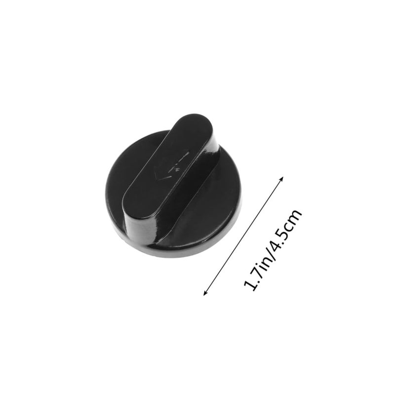 4Pcs Black Plastic Stove Control Knobs Replacement For Gas Stove Oven Grill - Image 3
