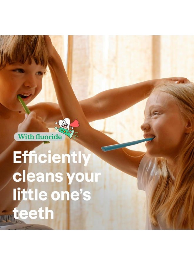 ATTITUDE Blueberry Toothpaste with Fluoride for Kids, 120 GR - Image 3