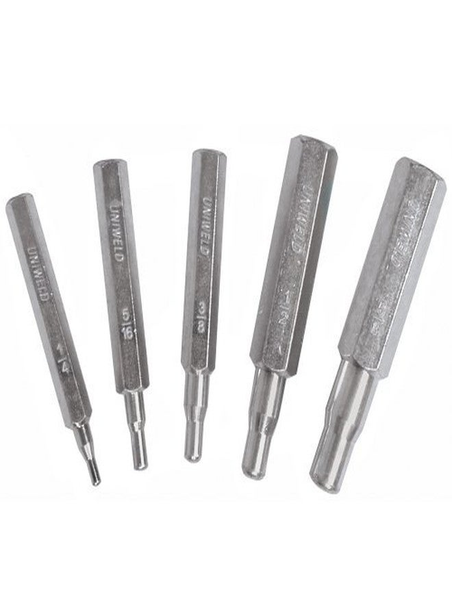 Uniweld 70005 Swage Punch Kit with 5 Separate Swage Punches - Image 1