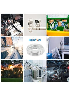 Duravel Duravel 4-Core Electrical Cable, White PVC Insulated Power Wire, Flexible Copper Conductors (4 CORE 30 METER, 1.5MM)  - Image 5