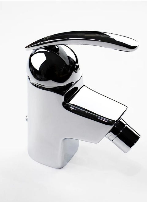 Basin mixer with moving filter BCR square body with one hand to control the water color Chrome imported product Spanish industry from Jenniper