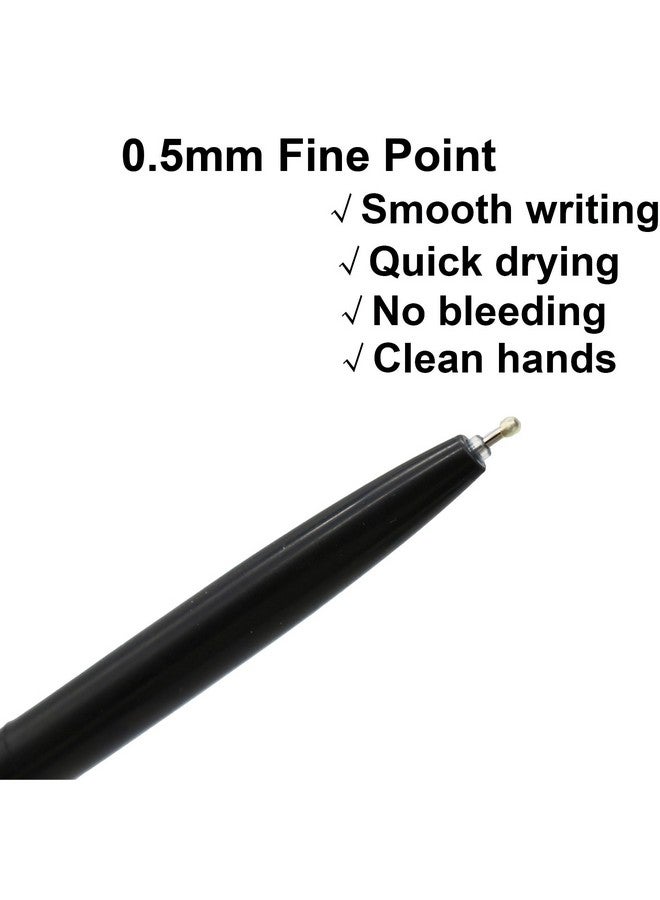 Maydahui 12Pcs Cute Cat Dog Tail Clicker Retractable Pen Novelty Japanese Little Kitten Rollerball Pens Black Ink For Cat Lovers Student Shcool Office Supplies Stationery Party Favors - Image 4