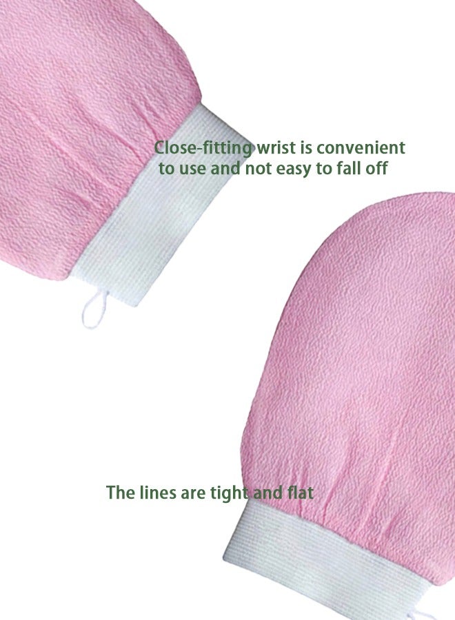 Korean exfoliating glove pink one piece  - Image 4