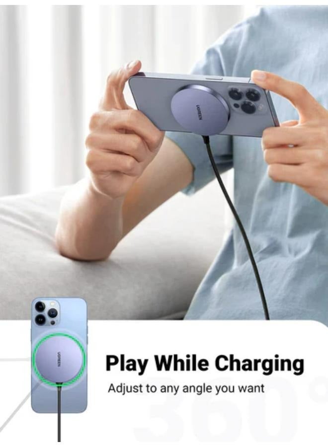Ugreen [6957303832330] UGREEN 15W Wireless Charger MagSafe - Image 3