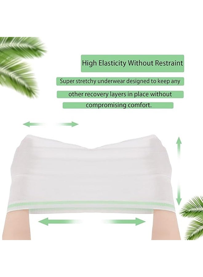 DUNISO 10 Pack Women's Disposable Underwear，Disposable High Waist Postpartum High-elastic Underwear，Breathable Mesh Panties C Section，Soft, Breathable, Stretchy，Suitable for Women After Surgery，Pregnant Women, Postpartum Women, Incontinent Elderly and Patients  - Image 3