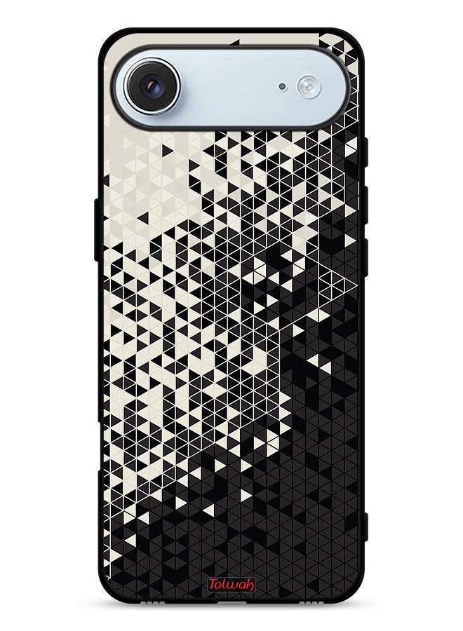 Tolwak Apple iPhone Air Protective Case Cover Pattern Digital Art Triangle - Image 1