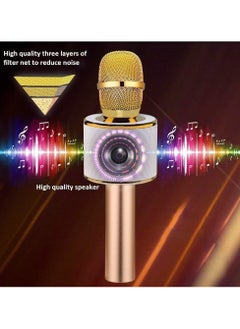 General Wireless Bluetooth Karaoke Microphone, 3-in-1 Portable Handheld Microphone Speaker Machine for all Smartphones  - Image 2