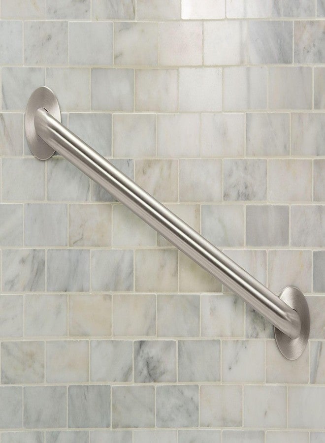 Moen LR8724PS Bathroom Safety 24-Inch Stainless Steel Bathroom Grab Bar, Stainless - Image 3