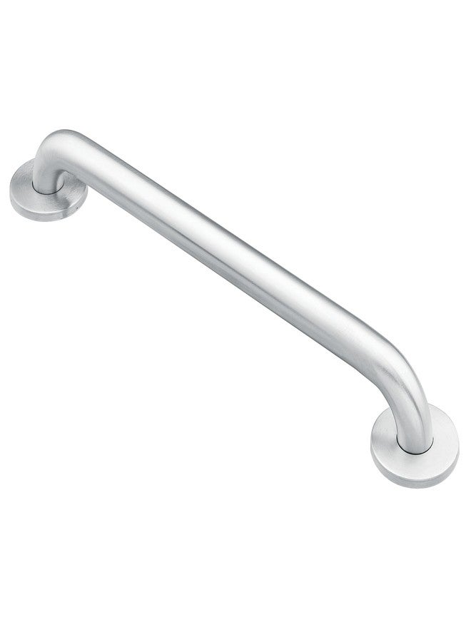 Moen LR8724PS Bathroom Safety 24-Inch Stainless Steel Bathroom Grab Bar, Stainless - Image 1