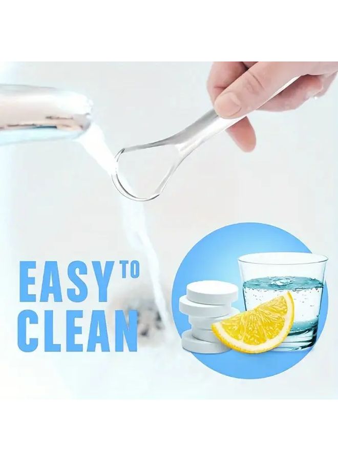 Stainless Steel Tongue Cleaner And Scraper For Oral Care 1pc - Image 3