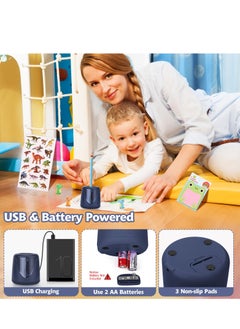 Mordely Electric Pencil Sharpeners for Kids, Cute Small Colored Pencil Sharpener for Home Classroom, Pencil Sharpener Electric Plugin, with Space School Supplies  - Image 3