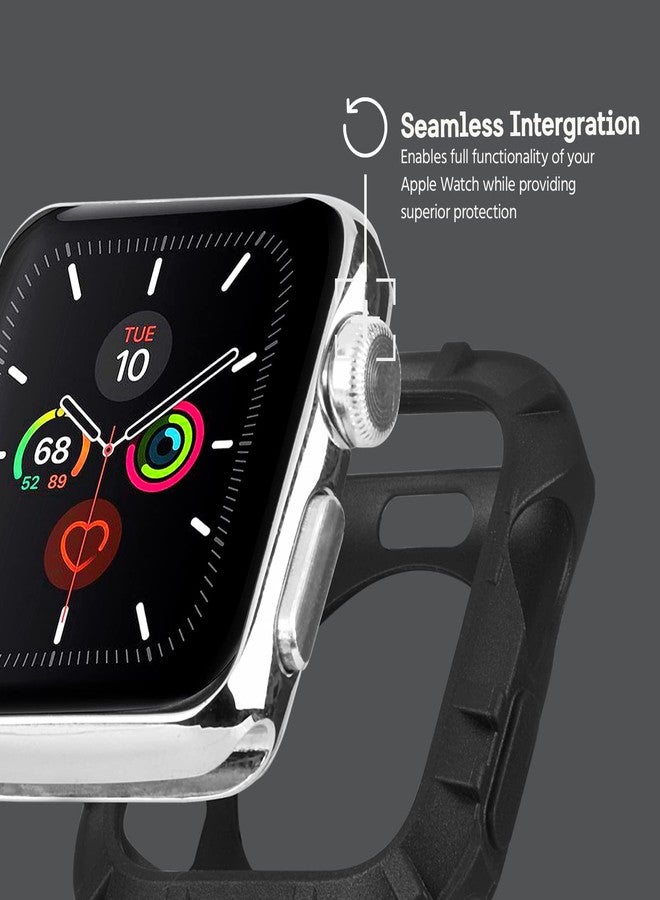 Pelican - Protector Series - Bumper for 38-40mm Apple Watch Series 1/2/3/4/5 - Black - Image 2