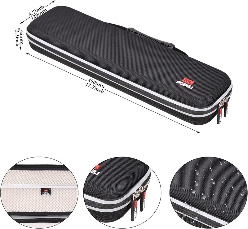 FBLFOBELI EVA Hard Storage Carrying Case For M Audio Keystation Mini 32 MK3 Ultra Portable Mini USB MIDI Keyboard Controller (Case Only) (new) - Image 4