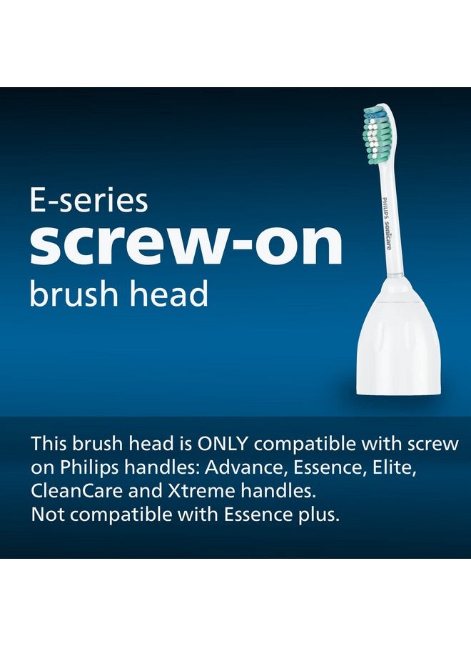 PHILIPS SONICARE Hilips Sonicare Genuine Eseries Replacement Toothbrush Heads 3 Brush Heads White Hx7023/64  - Image 3