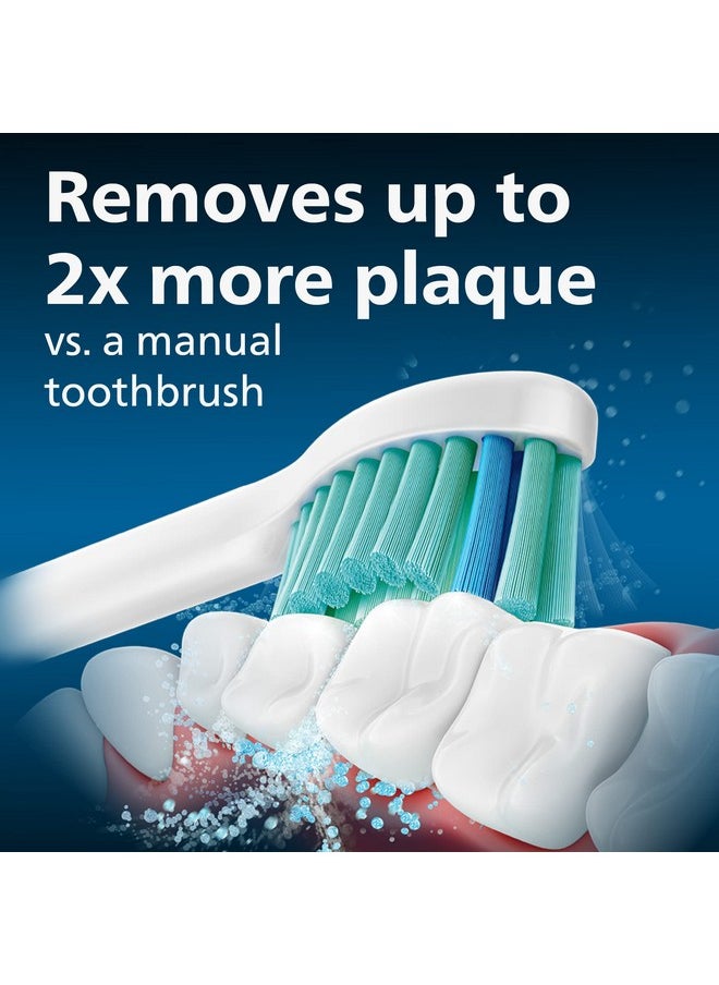 PHILIPS SONICARE Hilips Sonicare Genuine Eseries Replacement Toothbrush Heads 3 Brush Heads White Hx7023/64  - Image 4