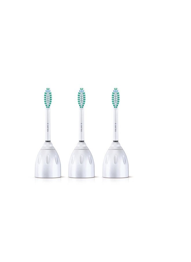 PHILIPS SONICARE Hilips Sonicare Genuine Eseries Replacement Toothbrush Heads 3 Brush Heads White Hx7023/64  - Image 2