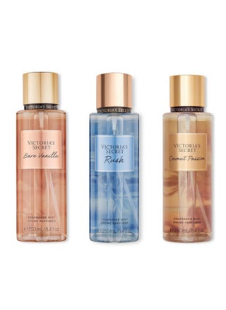 BARE VANILLA,RUSH,COCONUT PASSION