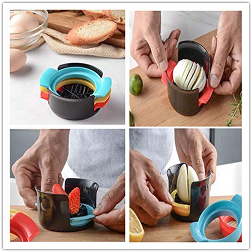 TOMATUS 1 PCS Egg Slicer,Multifunctional 3 in 1 Stainless Steel Cutting Wire Cut, Egg Chopper,Divider,Dicer,Cutter, Slicing Cutter for Cooking Kitchen Accessories Widget(Random Color). - Image 5