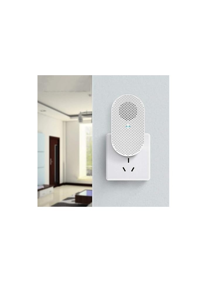 جرس باب ذكي مزود بكاميرا عالية الدقة 720P واتصال واي فاي لاسلكي وصوت ثنائي الاتجاه مع جرس داخلي ودعم تطبيق الهاتف - Image 3