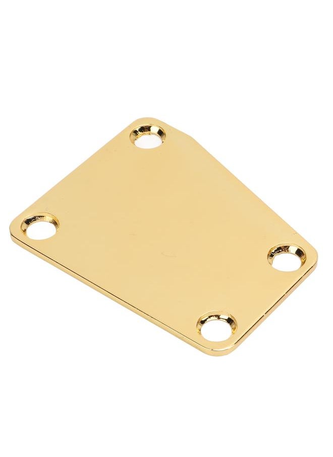 Thoraya - Electric Guitar Neckplate Trapezoidal Metal Neck Plate with Screw for Replacement Gold - Image 1