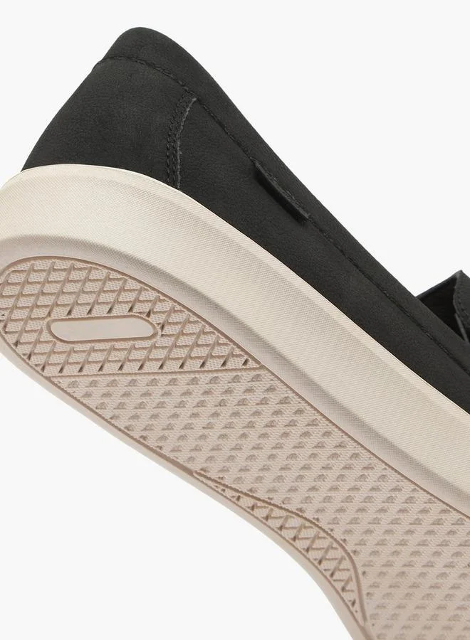 Lee Cooper BLACK Men Slip-On Loafers for Men | Best Price UAE