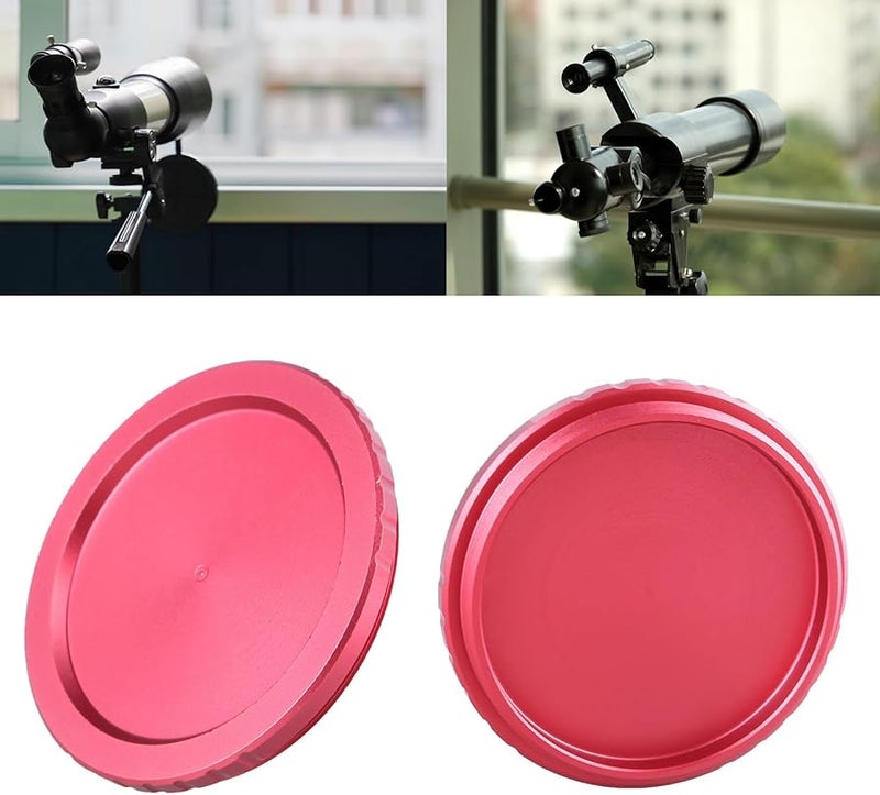 M48 Thread Aluminum Astronomical Lens Cover Caps Eyepiece Internal Thread - Image 3