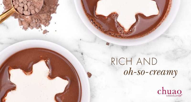 Chuao Chocolatier Deluxious Dark Drinking Chocolate Tins| Gourmet Hot Cocoa Artisan No Preservatives | 2 Pack (12 oz each) - Image 3