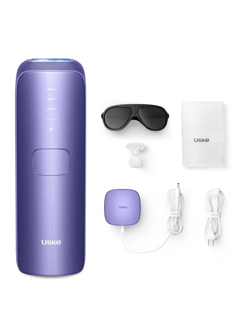 Ulike Laser Hair Removal For Women And Men, Air 3 Ice-Cooling Ipl Device Hair Removal For Nearly Painless And Long-Lasting Results Purple