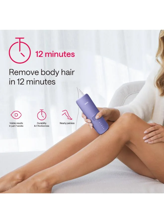 Ulike Laser Hair Removal For Women And Men, Air 3 Ice-Cooling Ipl Device Hair Removal For Nearly Painless And Long-Lasting Results Purple