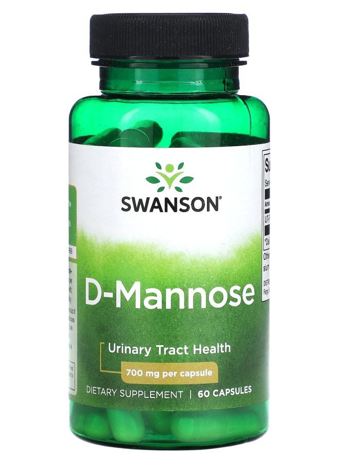 SWANSON D-Mannose 700 mg 60 Capsules