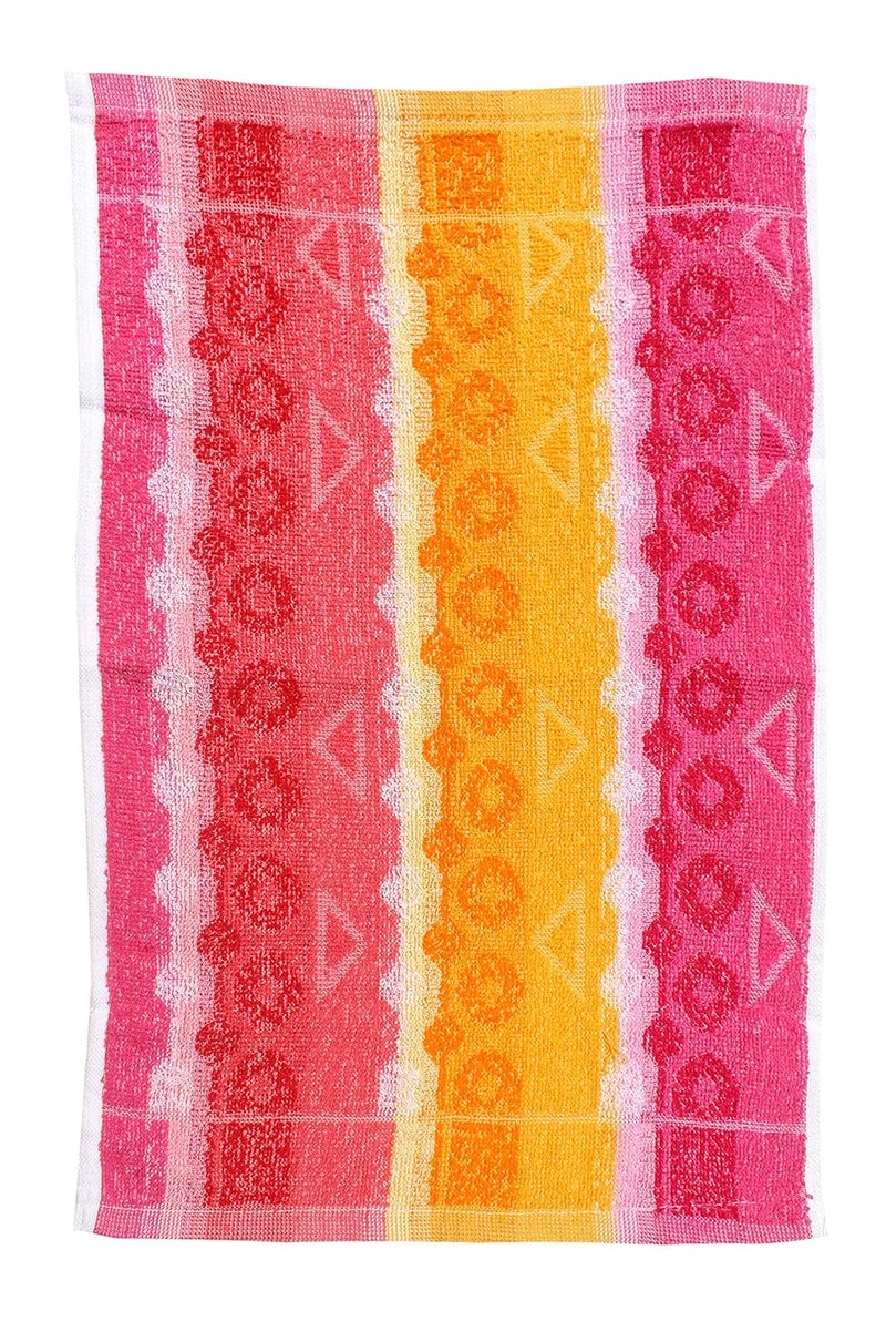 Mandhania SHT602 Cotton Daily Use Hand Towels 35 x 53 cm Pack of 6 Multicolor - Image 3