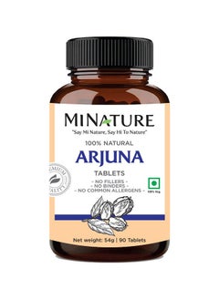 Arjuna Tablets By Mi Nature 90 Tablets 1000Mg ; 45 Day Supply ; 100% Natural Arjuna Tablet ; Arjun Bark ; Saraca Indica ; Antioxidant ; From India - pzsku/ZB0A2DEA1D638FC468EAAZ/45/_/1695134056/f6ad0ab8-ad47-43e8-9271-cf37f94313fa